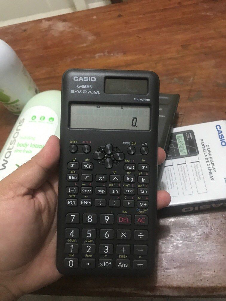 CASIO Fx 85MS 2nd Edition 2 Line Display Scientific Calculator