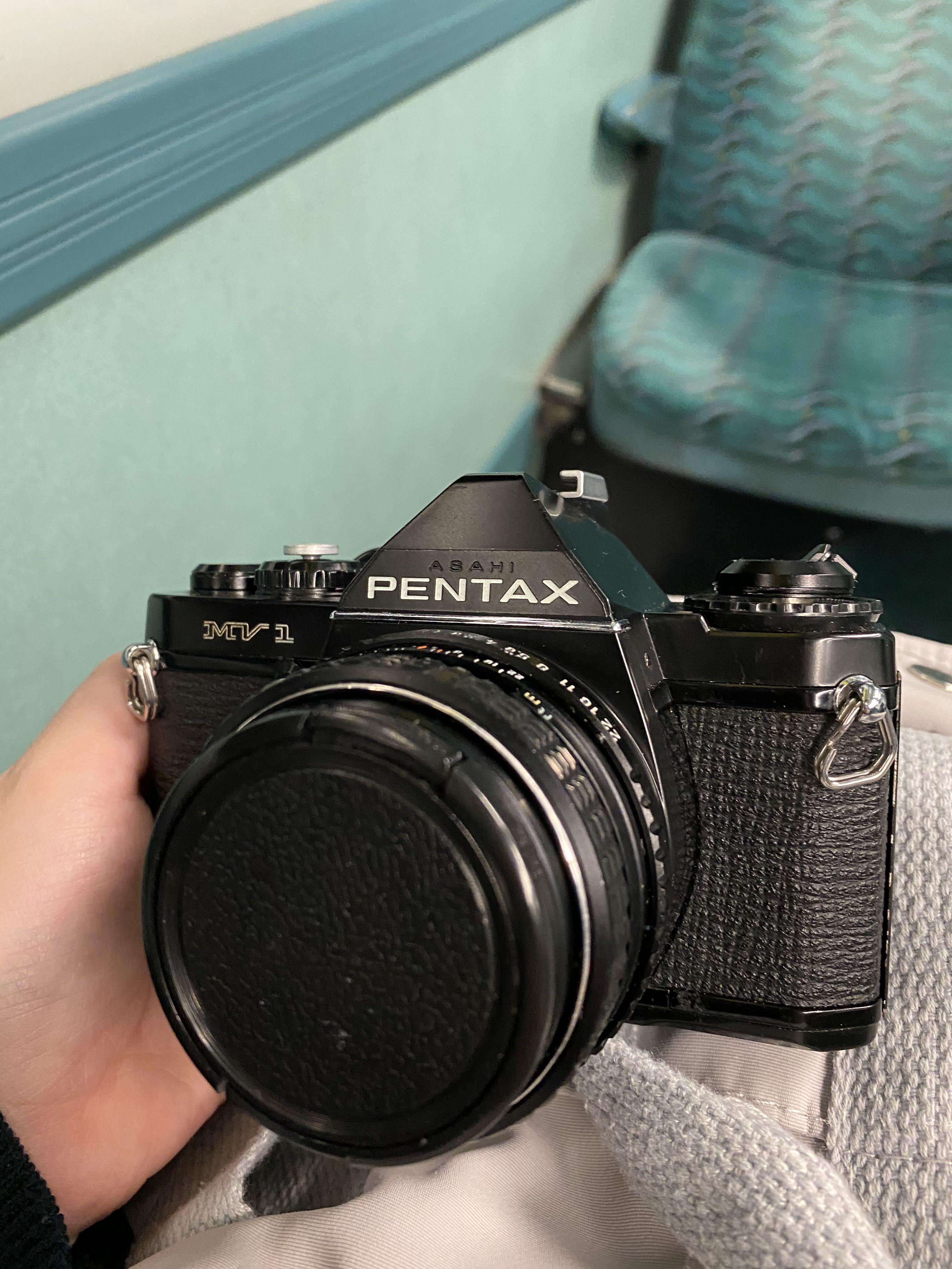 完動品】PENTAX MX & XR RIKENON 50mm F2 第一世代-