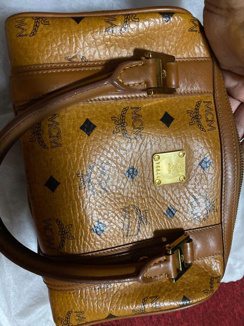 Less Yet Fab - Brand: MCM (Germany) Style: Cognac doctors