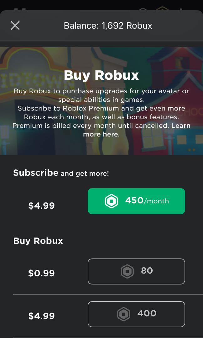 Roblox In Game Currency For Sale Video Gaming Gaming Accessories Game Gift Cards Accounts On Carousell - buy 80 robux link