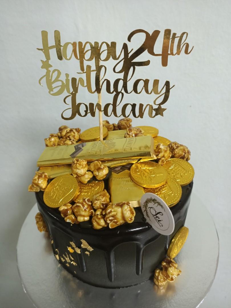 Gold Bar Cake