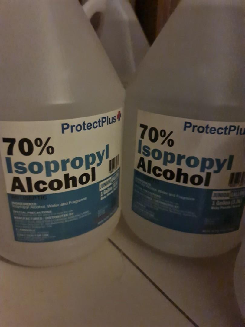 70 ISOPROPYL ALCOHOL ( BABY POWDER SCENT ) 1 Gallon, Beauty & Personal