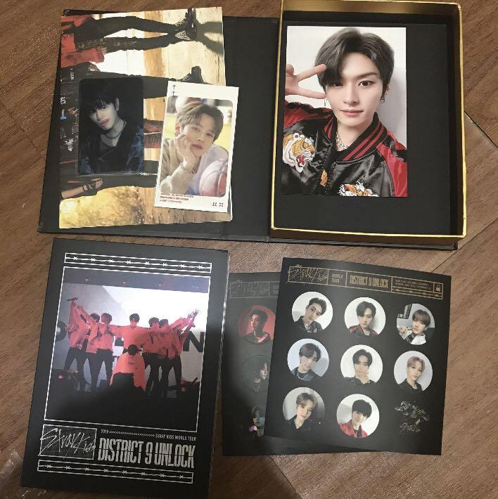 Loose Item Stray Kids District 9 Unlock World Tour Blu Ray And Dvd K Wave On Carousell