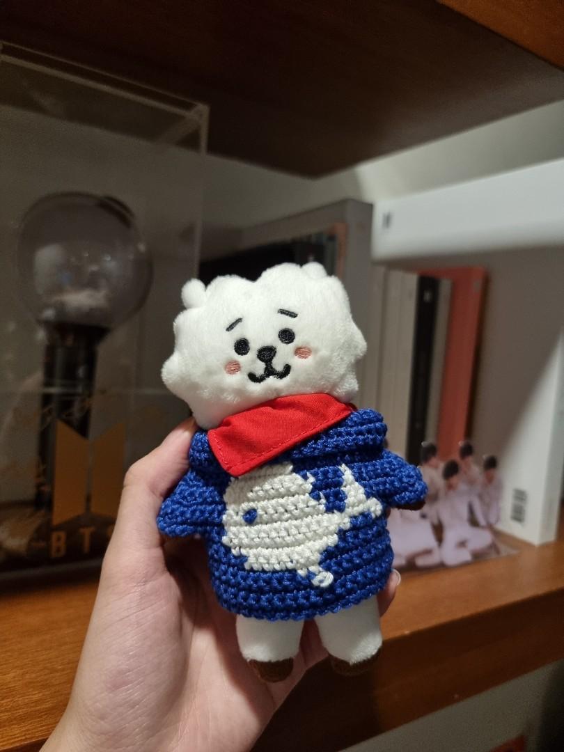 BTS Jin Whale Sweater Doll