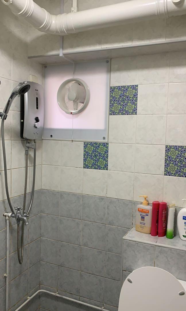 exhaust fan for bathroom fittings