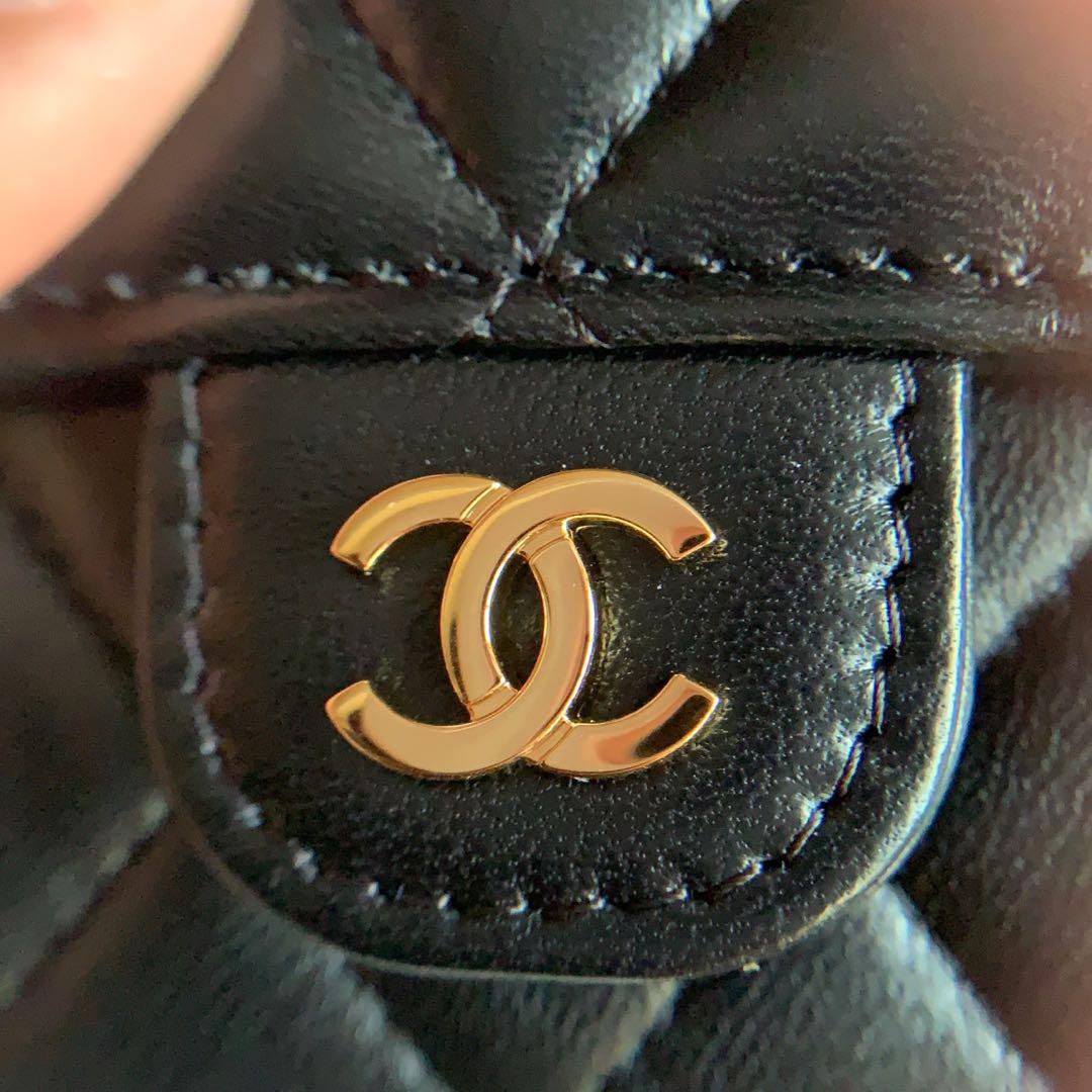 Chanel 2021-2022 Interlocking CC Logo Trifold Wallet - Black Wallets,  Accessories - CHA957250