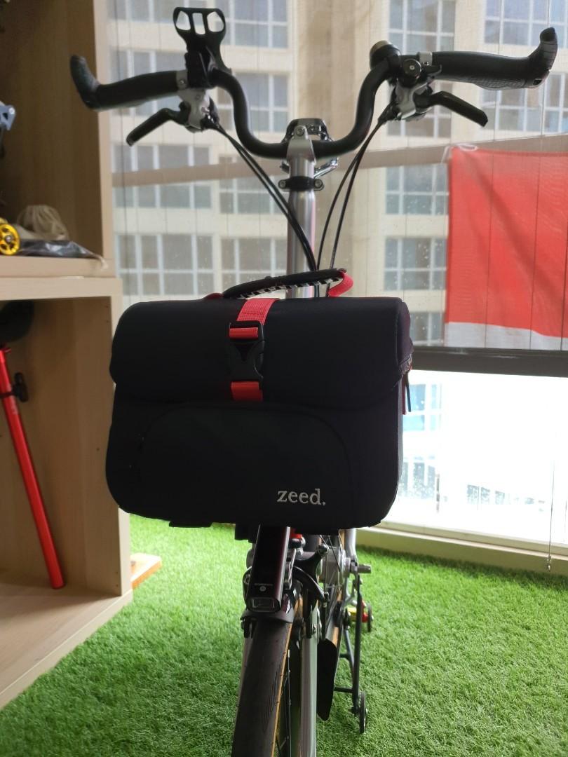 folding bike front block bag