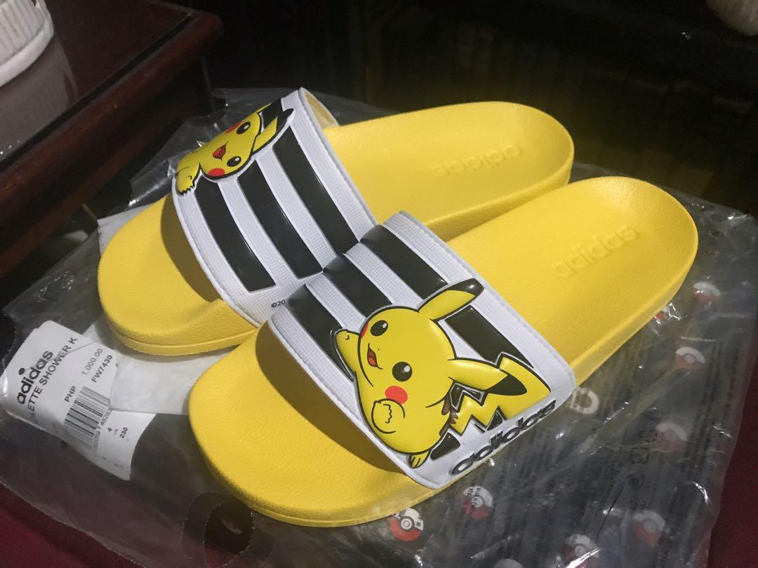 adidas pikachu slides