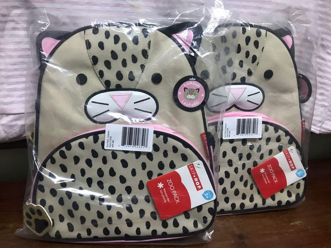 skip hop leopard backpack