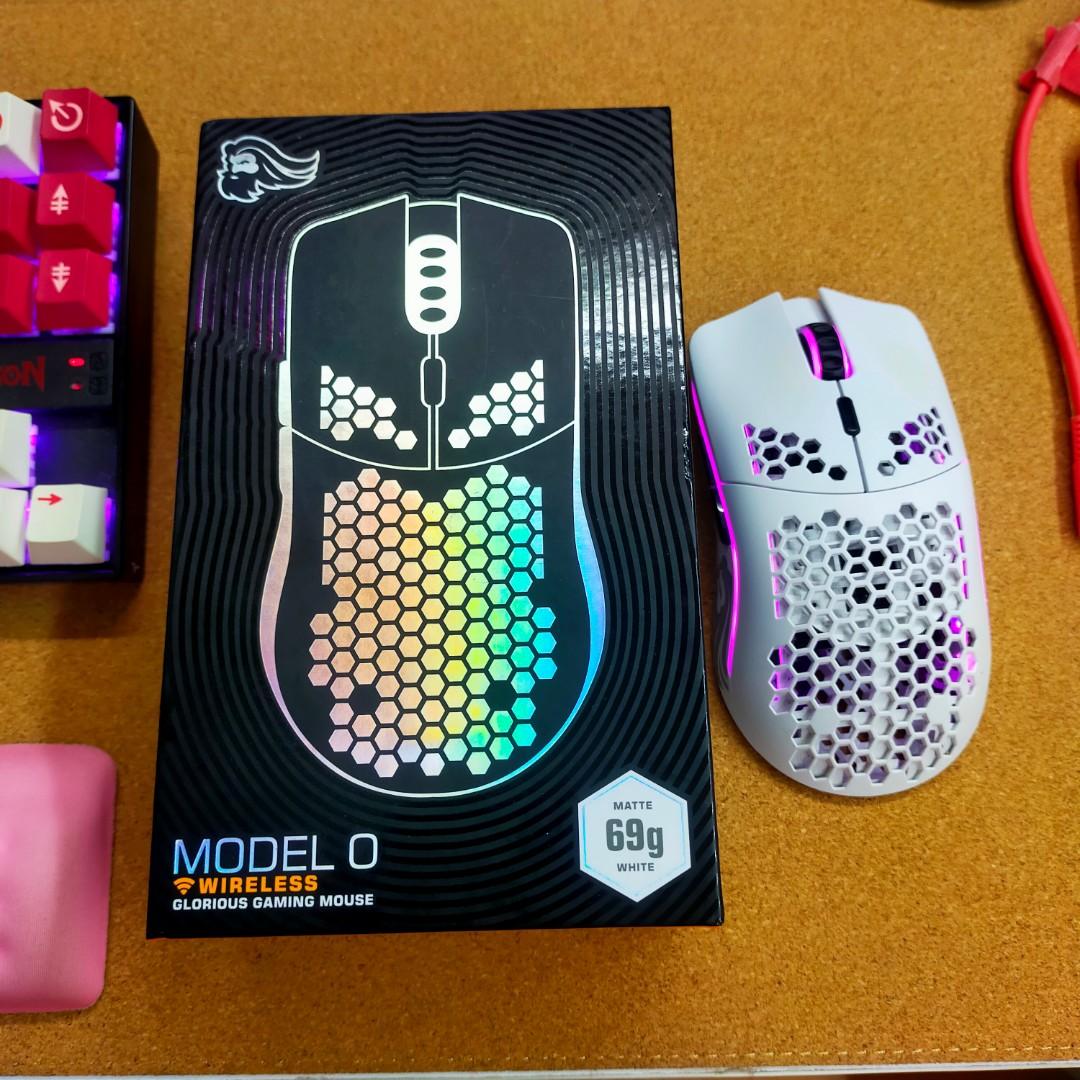 Glorious Model O Wireless White Computers Tech Parts Accessories Mouse Mousepads On Carousell