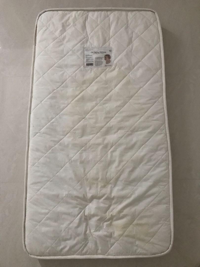 natural instincts cot spring mattress