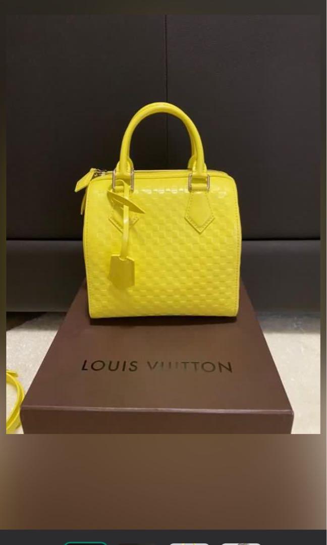 Louis Vuitton Damier Facet Speedy Cube PM Bandouliere