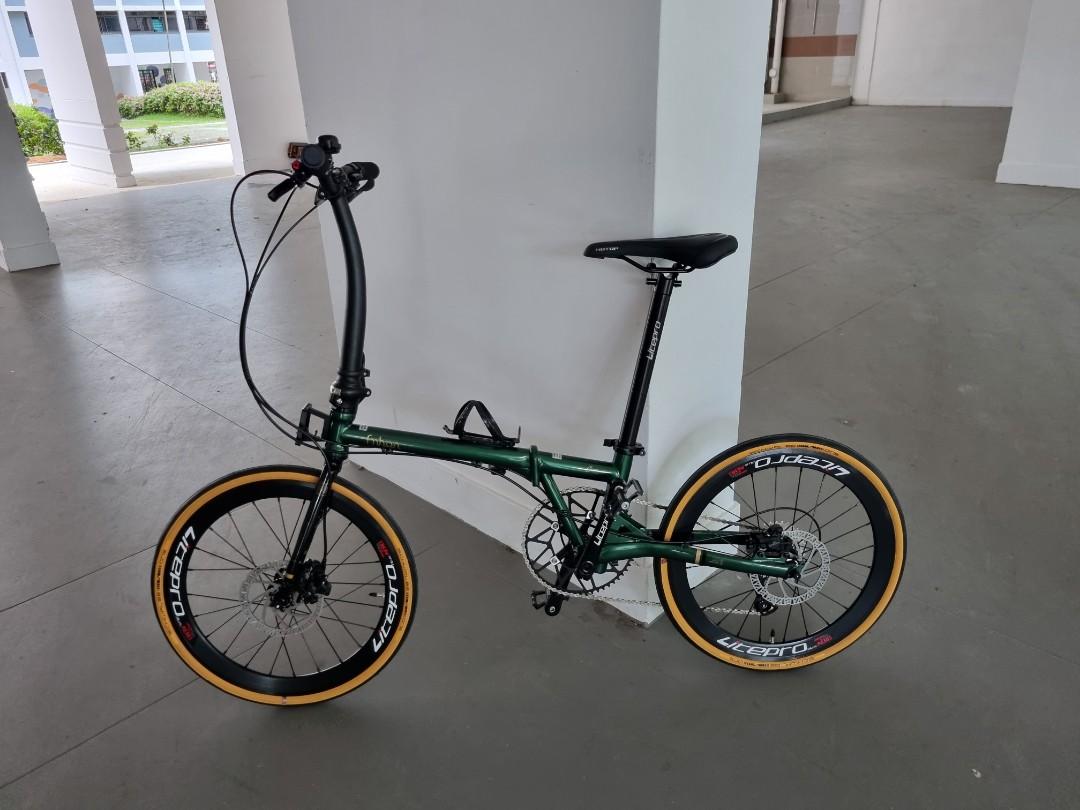 Customisation Fnhon Zephyr 16 Inches Folding Bike Foldie Foldable Fold ...