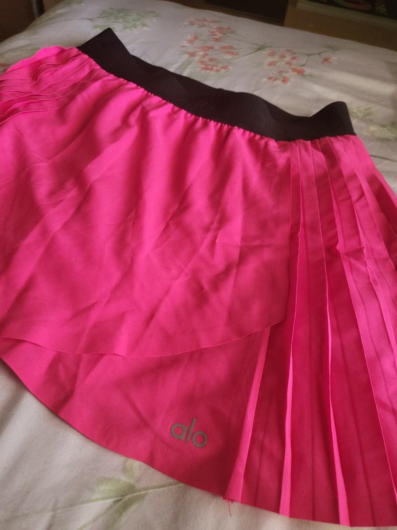 Aces tennis skirt in pink - Alo Yoga