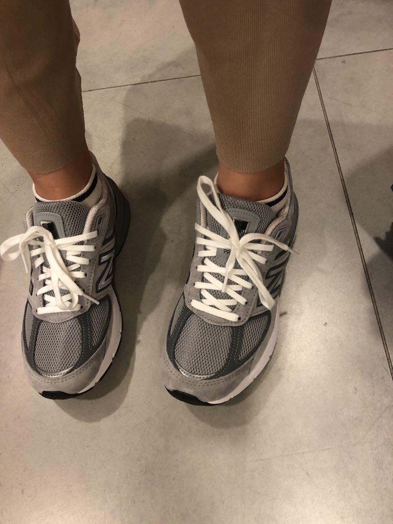 New Balance 990 v5 Grey Sneakers size 