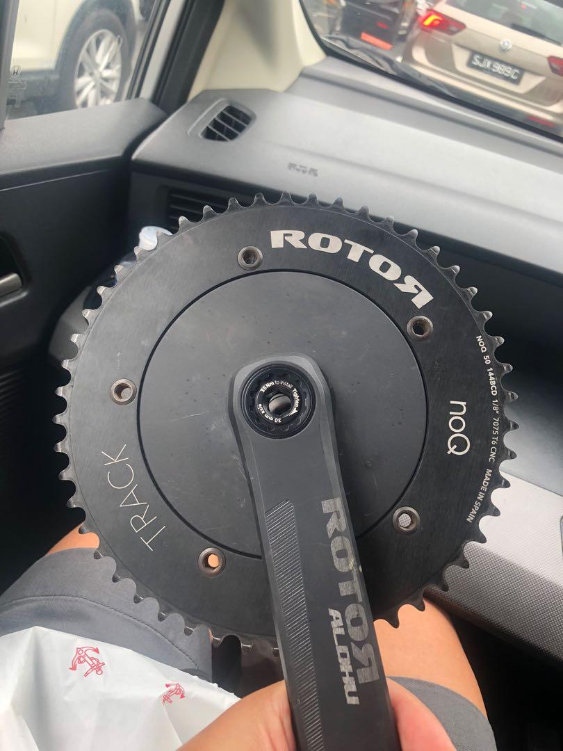 Rotor Gen 1 Crankset, Sports Equipment, Bicycles  Parts, Parts   Accessories on Carousell