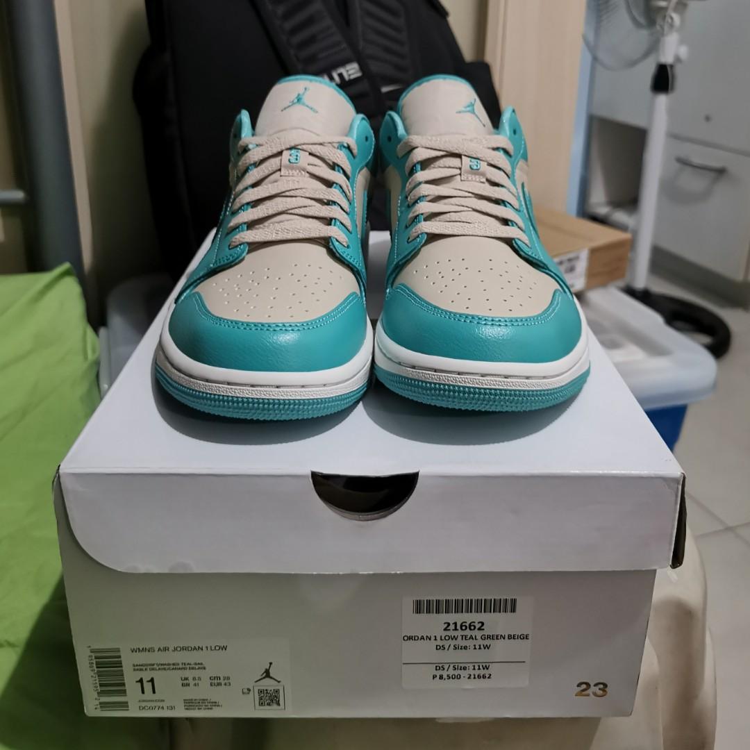 Jordan 1 low outlet teal