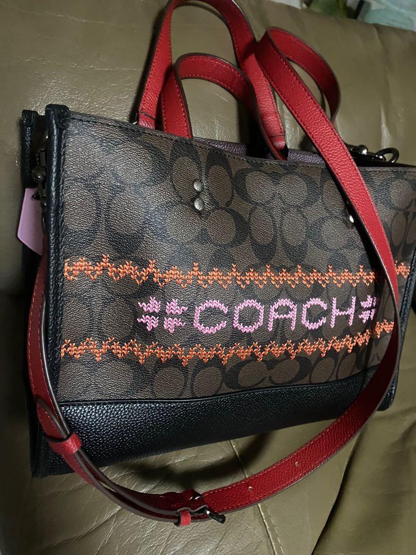 美國正品Coach]100%REAL & Authentic COACH Dempsey c8201 tote 手提包 