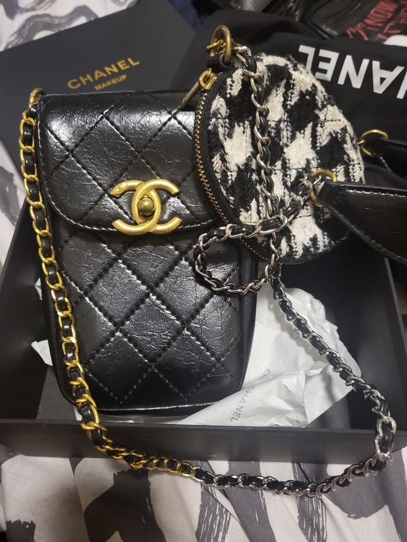 Chanel VIP gift 2 in 1 sling mobile phone bag, Luxury, Bags & Wallets on  Carousell