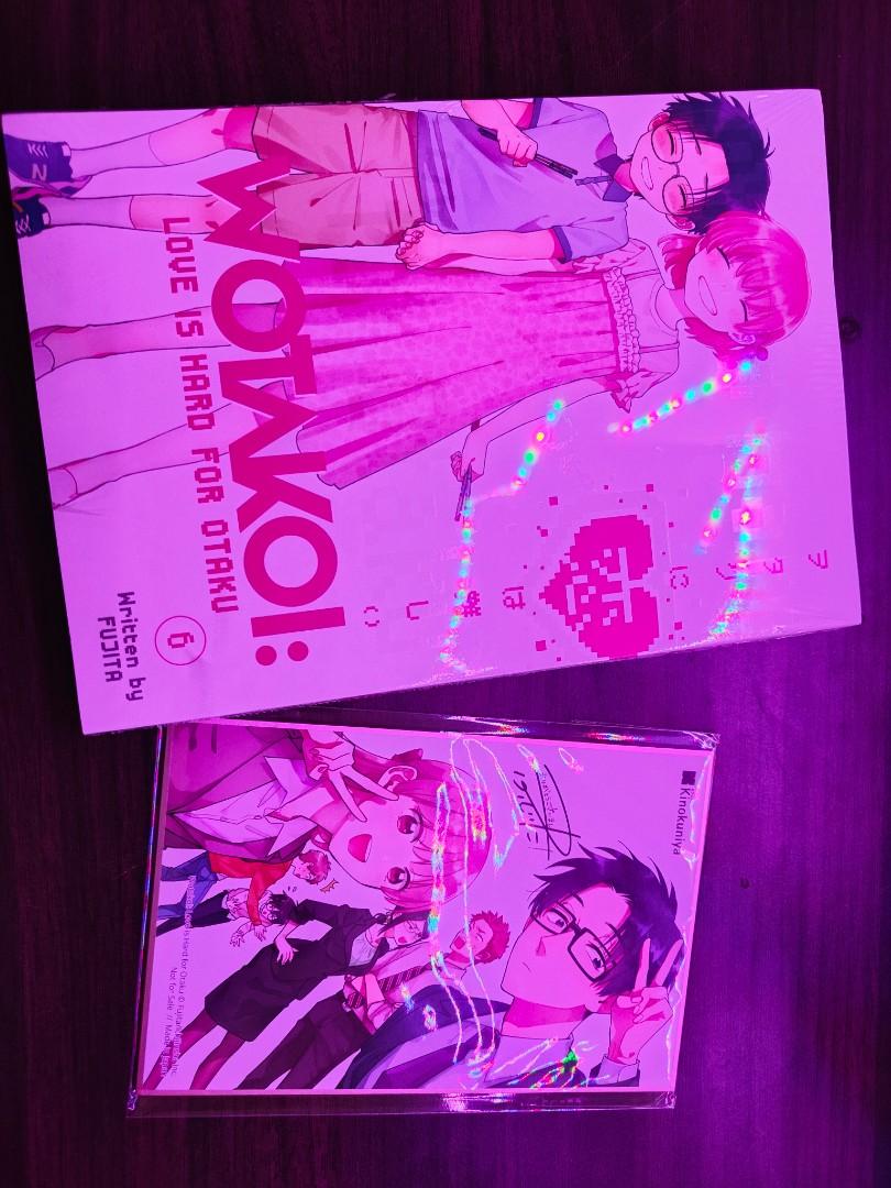 WOTAKOI love is hard for otaku vol 6 (with shikishi) kinokuniya