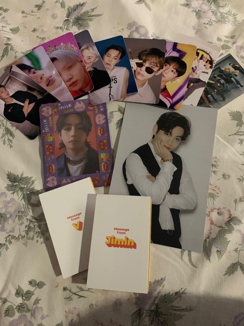 Taehyung Butter Peaches Photocards Set with Album, Hobbies & Toys ...