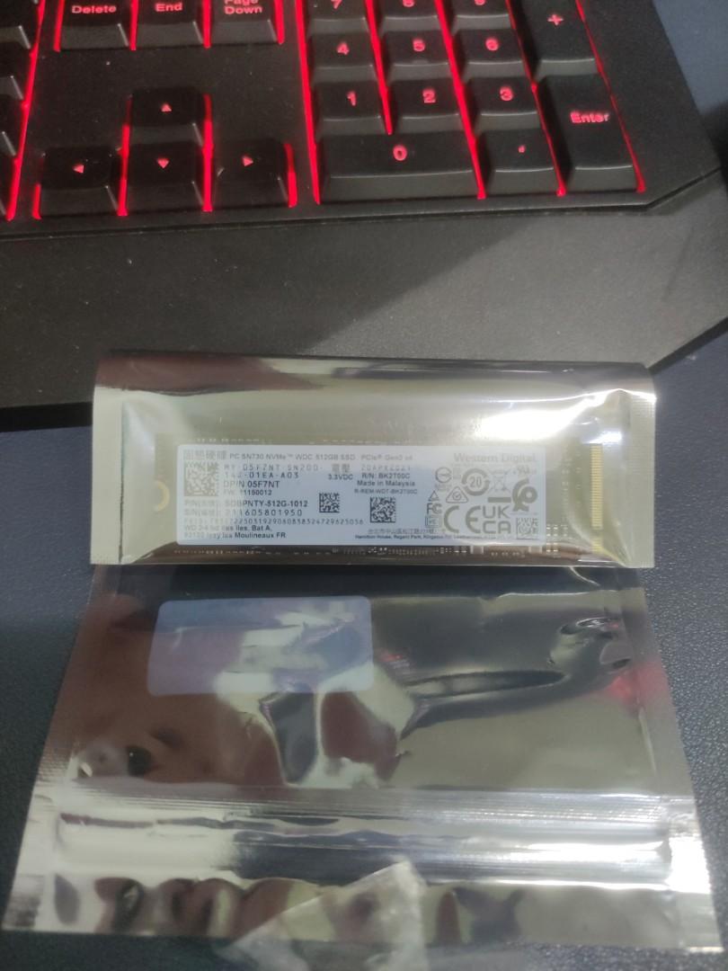 Western Digital PC SN730 1TB NVME SSD (USED) (99% HEALTH), Computers   Tech, Parts  Accessories, Hard Disks  Thumbdrives on Carousell