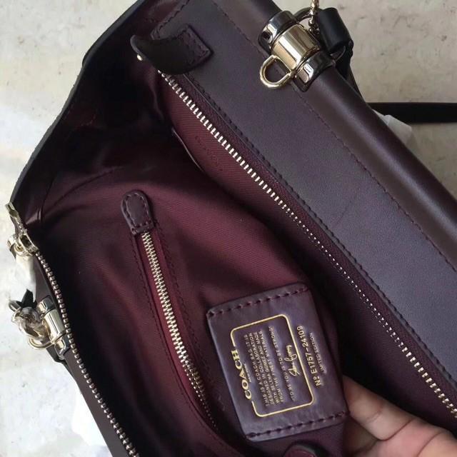 Coach Rowan Bag satchel doctors bag handbag sling crossbody black brown,  Luxury, Bags & Wallets on Carousell