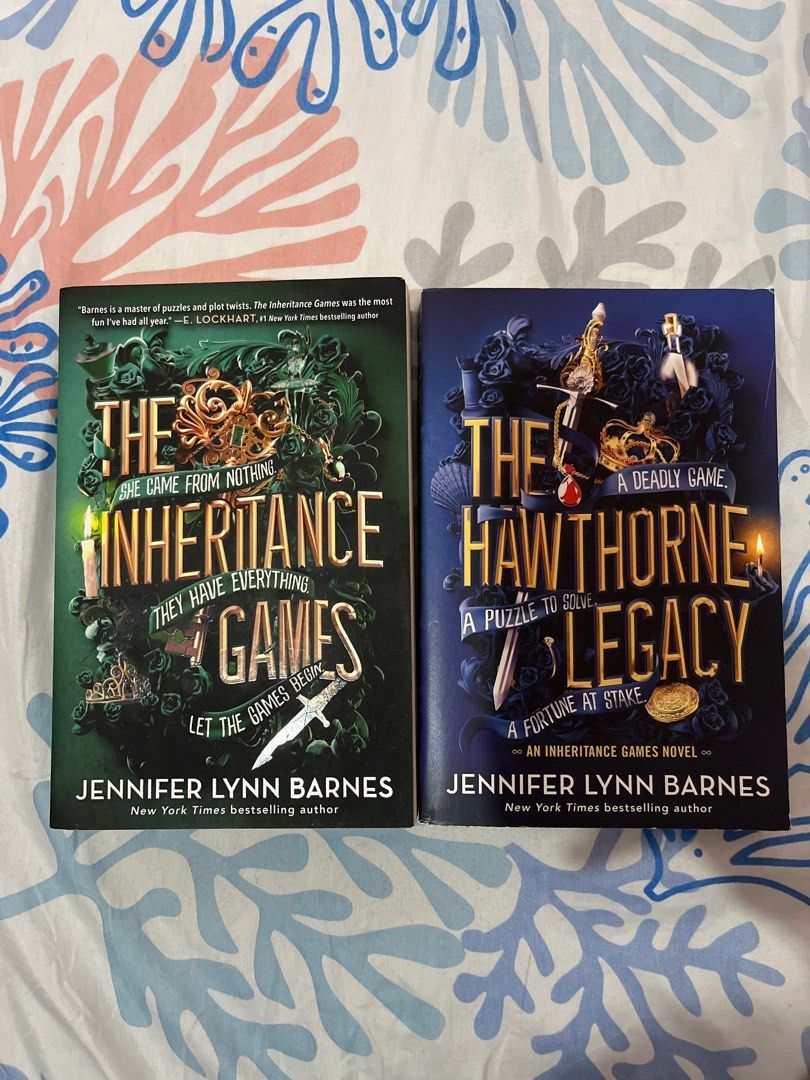 The Inheritance Games duology, Hobbies & Toys, Books & Magazines, Fiction &  Non-Fiction on Carousell