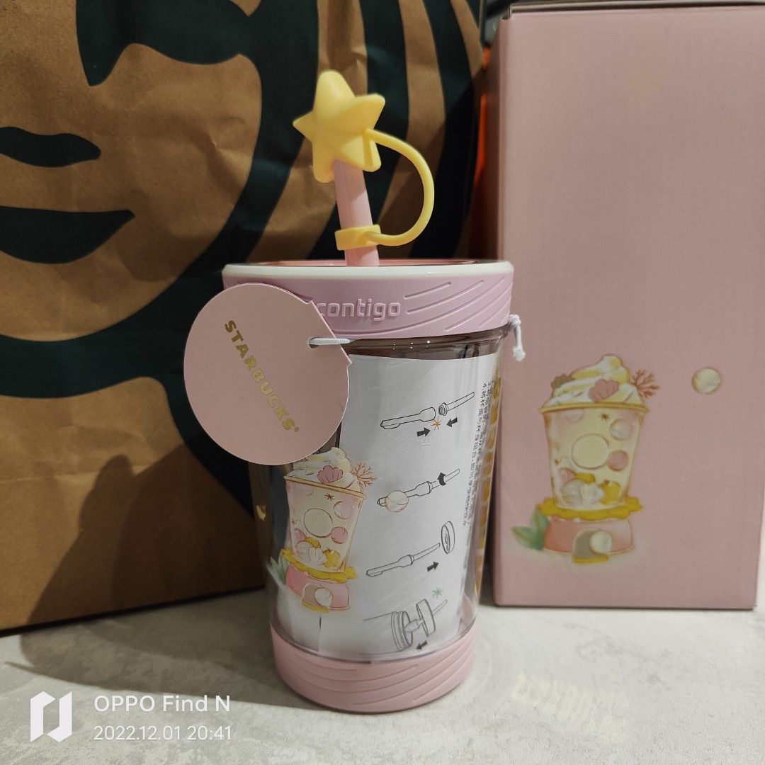 Starbucks Sakura Pink Stanley Stainless Steel Straw Cup 591ml