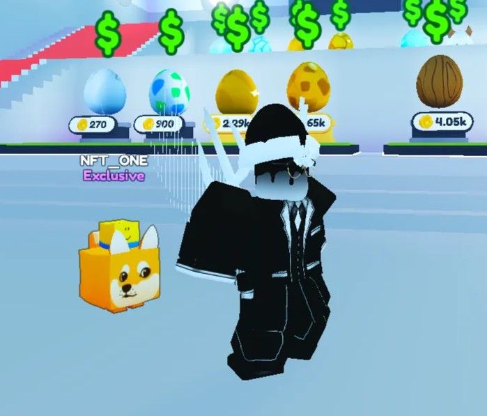 Huge Crystal Dog ▪️UNTRANSFERRED▪️Roblox PSX Pet Simulator X