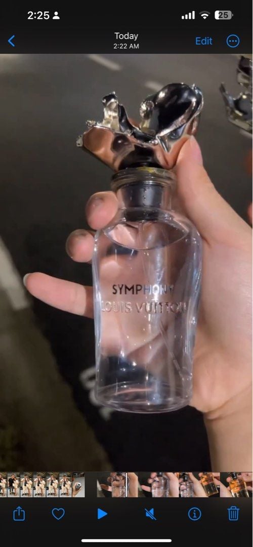 AUTH NEW LOUIS VUITTON LV SYMPHONY Parfum Empty Box