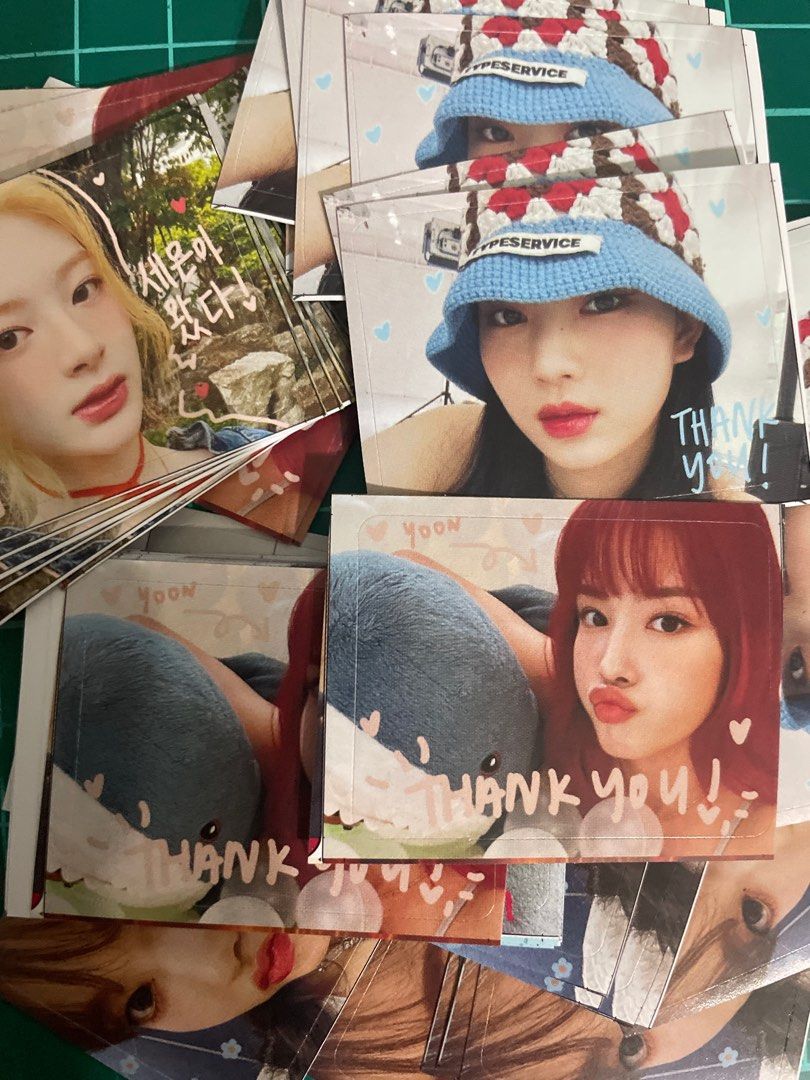 Red Stamp Stickers! by Jeongmo Yeon
