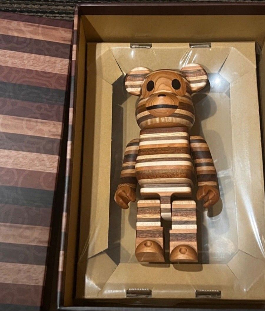 Ready Stock Leonardo Da Vinci Mona Lisa 1000% Bearbrick, Hobbies ...