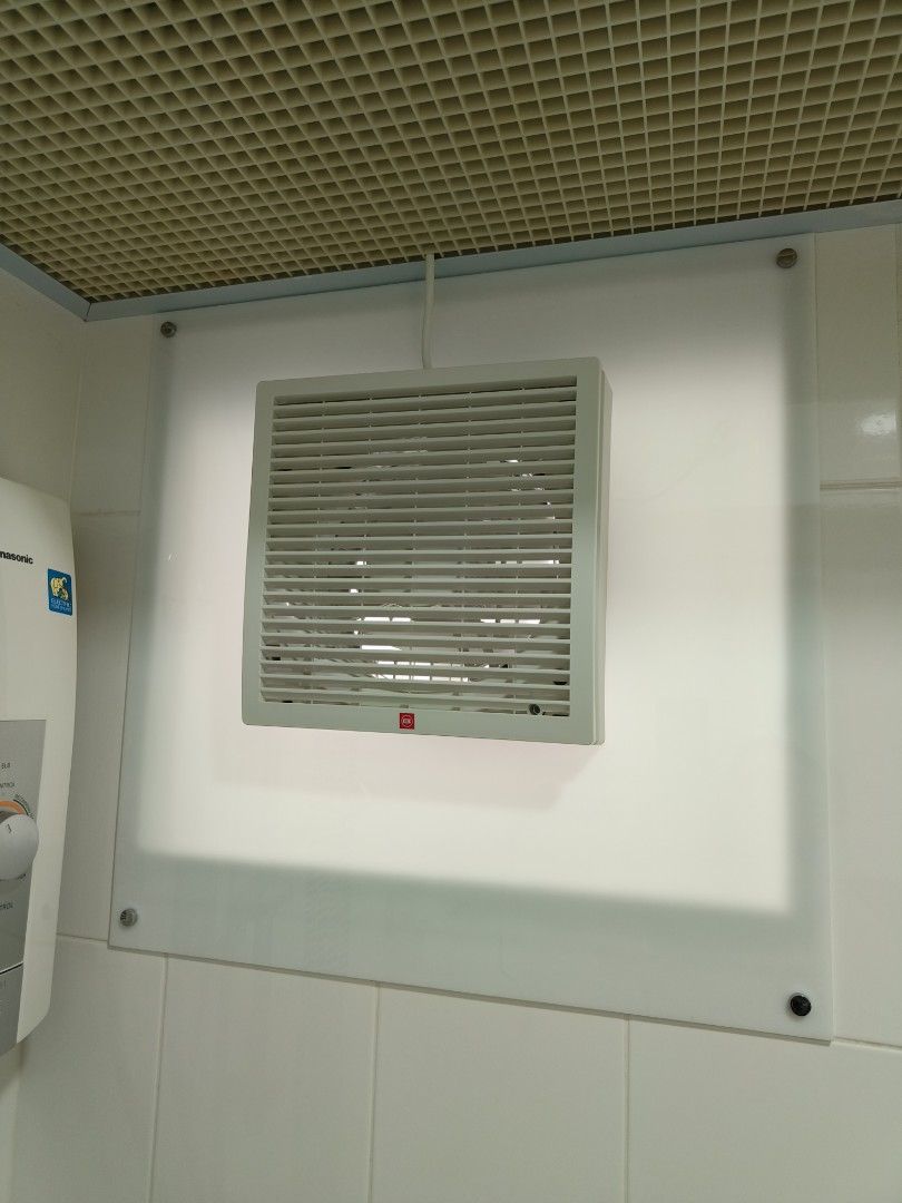 KDK Exhaust Fan + Installation (15WUD, Round) for toilet, Kitchen, HDB