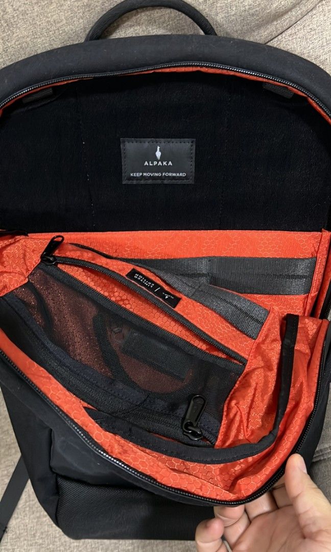 Alpaka Elements Backpack Black VX42, Men's Fashion, Bags