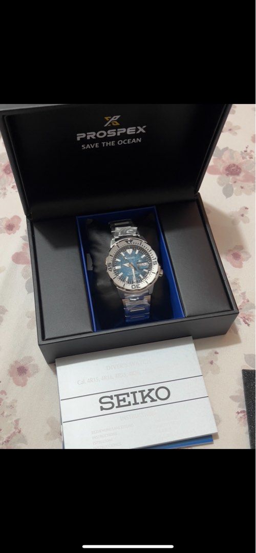 Seiko Prospex Sea Sumo GMT Green Dial Solar Stainless Steel Watch ...