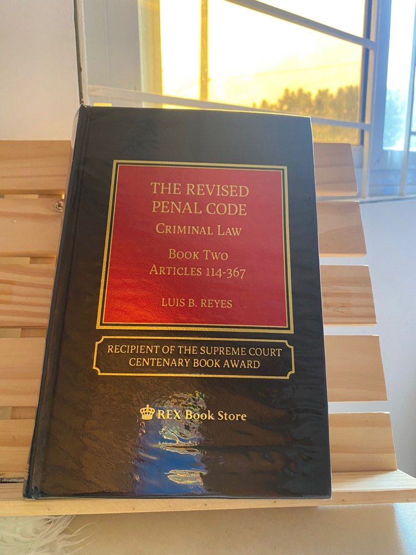 Rpc revised penal code codal 2022 central on carousell