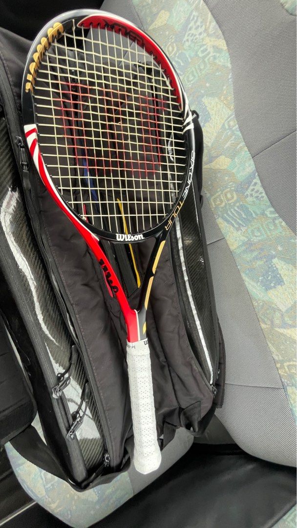 Wilson BLX Six One Tour 90 Tennis Racket, Sports Equipment, Sports 