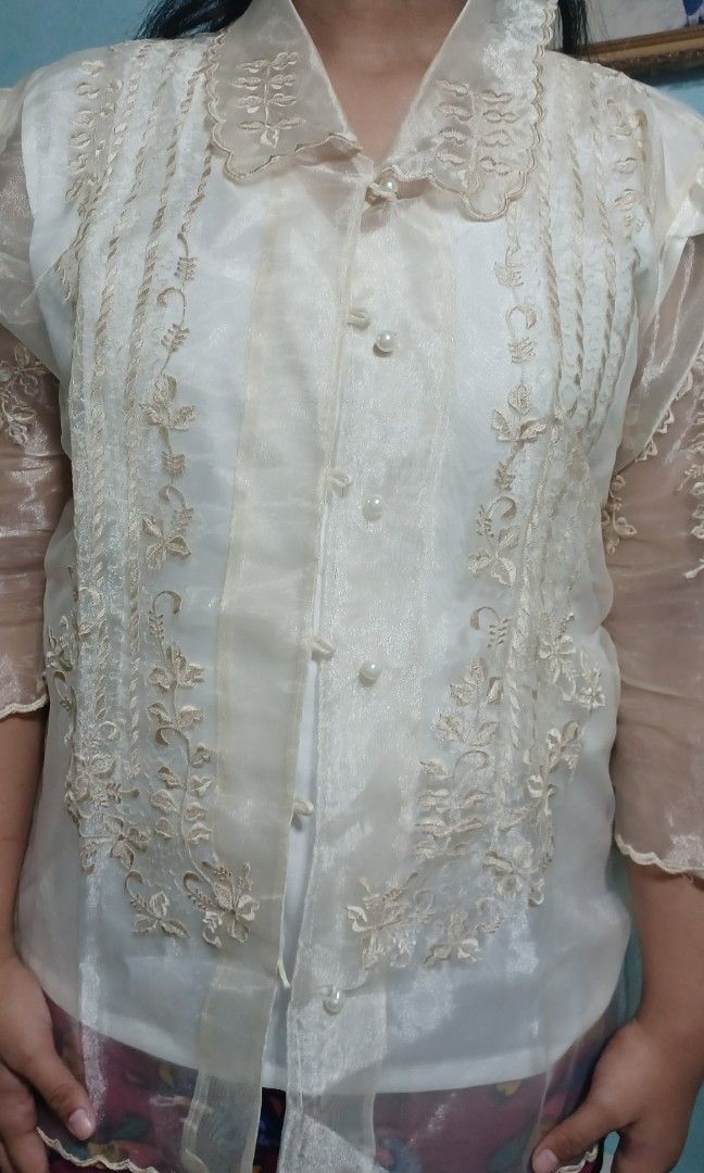 Female Barong - Modern Filipiniana, Women's Fashion, Tops, Others Tops ...