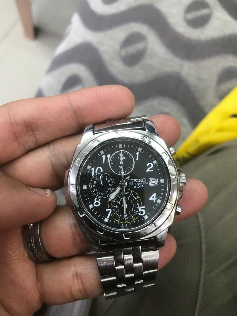 Seiko 7t92 Chronograph, Men's Fashion, Watches & Accessories, Watches on  Carousell