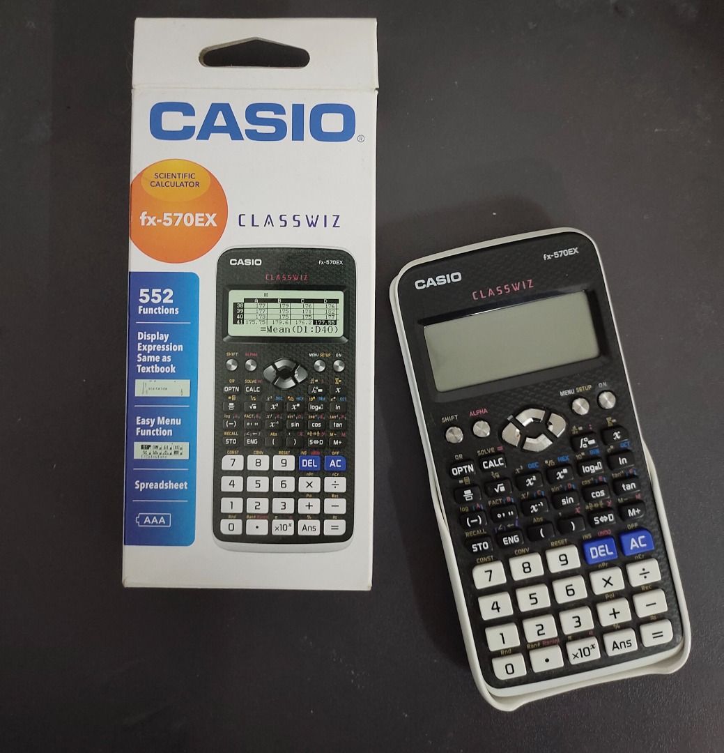 Casio fx best sale 570 lax