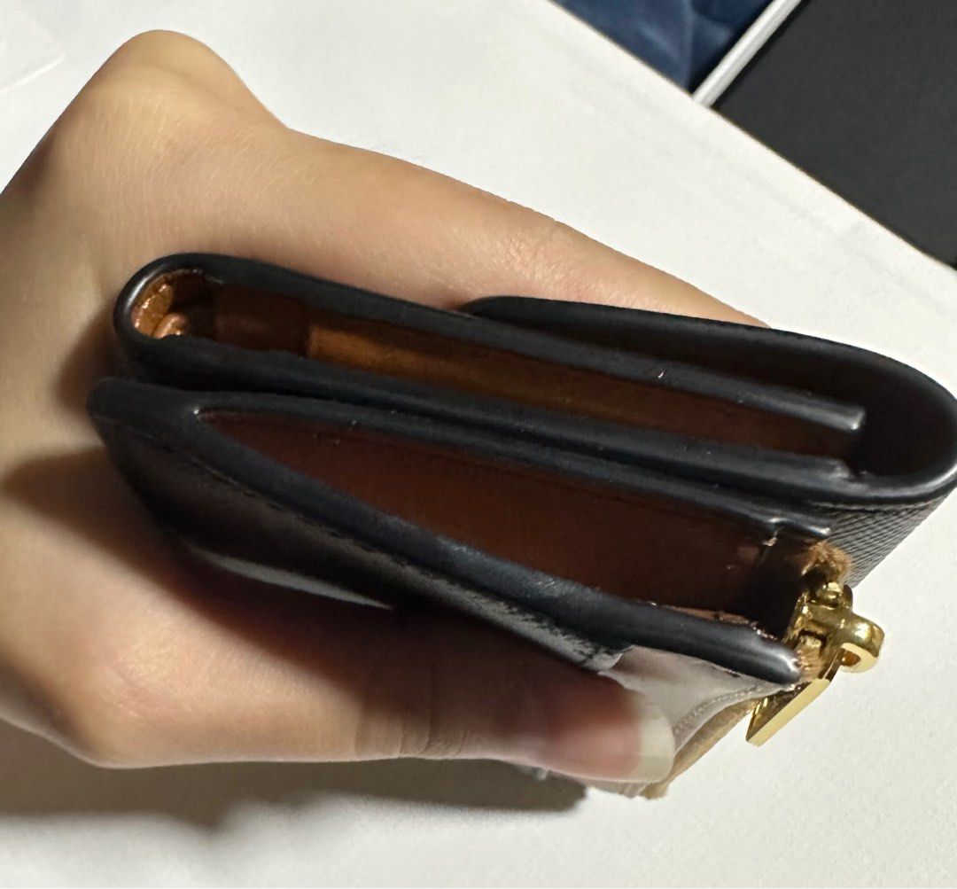 ✨Auth LOUIS VUITTON Zoe Monogram Empreinte Leather Mini Wallet