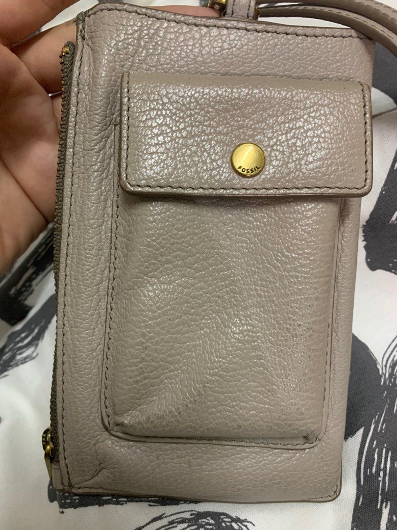 Fossil Women's Rio Leather Phone Crossbody Wallet