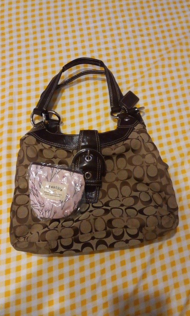 Coach Slouch Hobo Handbag | Handbag straps, Leather hobo bag, Taupe bag