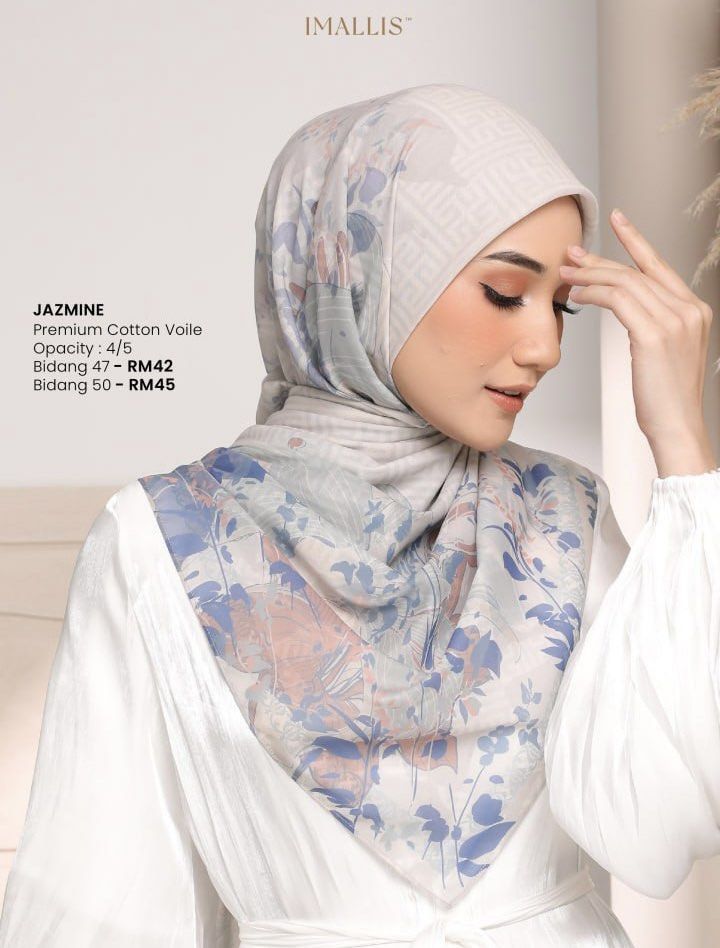 Raya Monogram Off White Scarf – Belhams