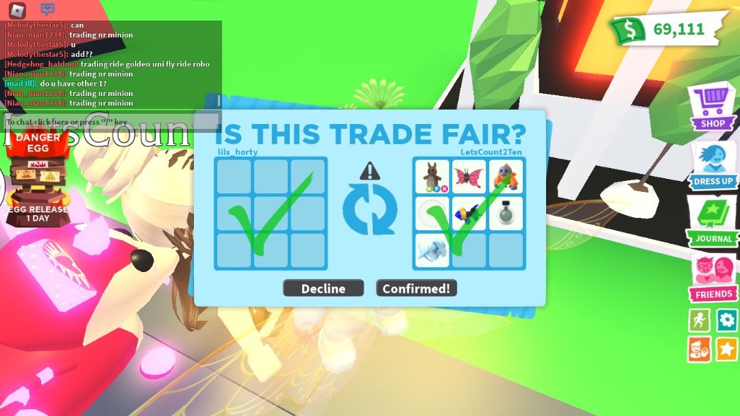 Adopt Me Pets Normals, Video Gaming, Gaming Accessories, InGame