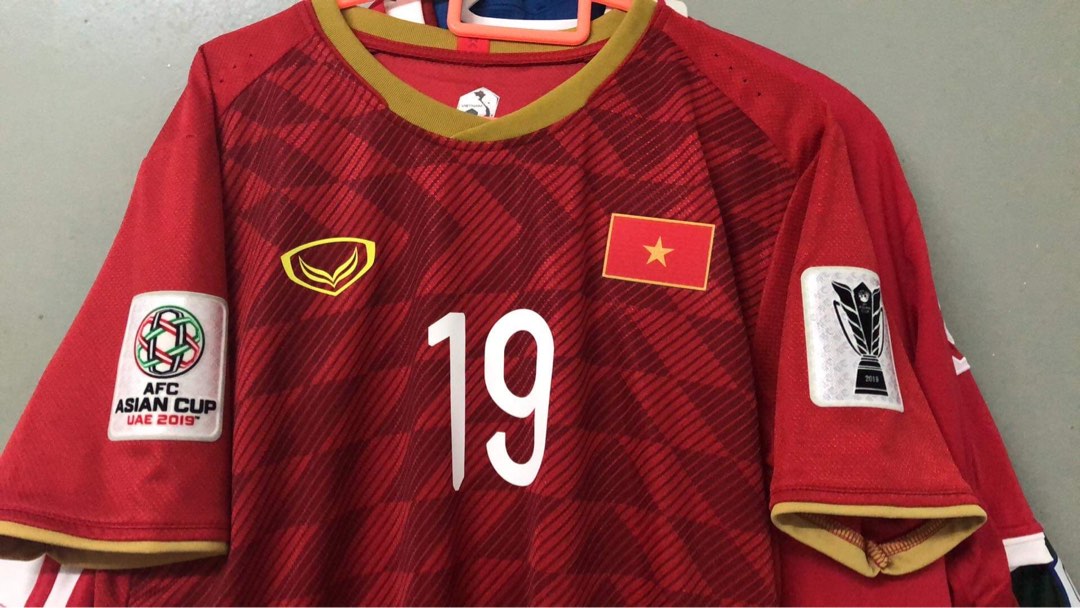 Original Vietnam Grand Sport 2019 Afc Asian Cup Home Jersey, Men'S Fashion,  Activewear On Carousell