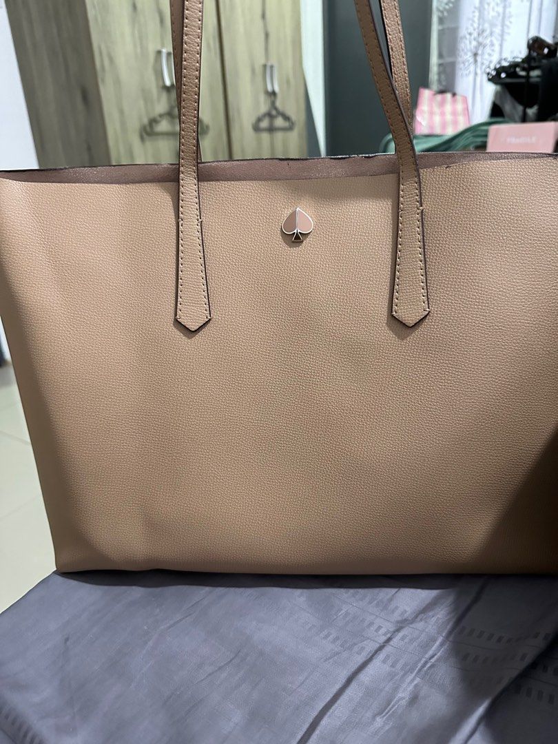 Kate Spade] Light Pink Tote Bag, Luxury, Bags & Wallets on Carousell