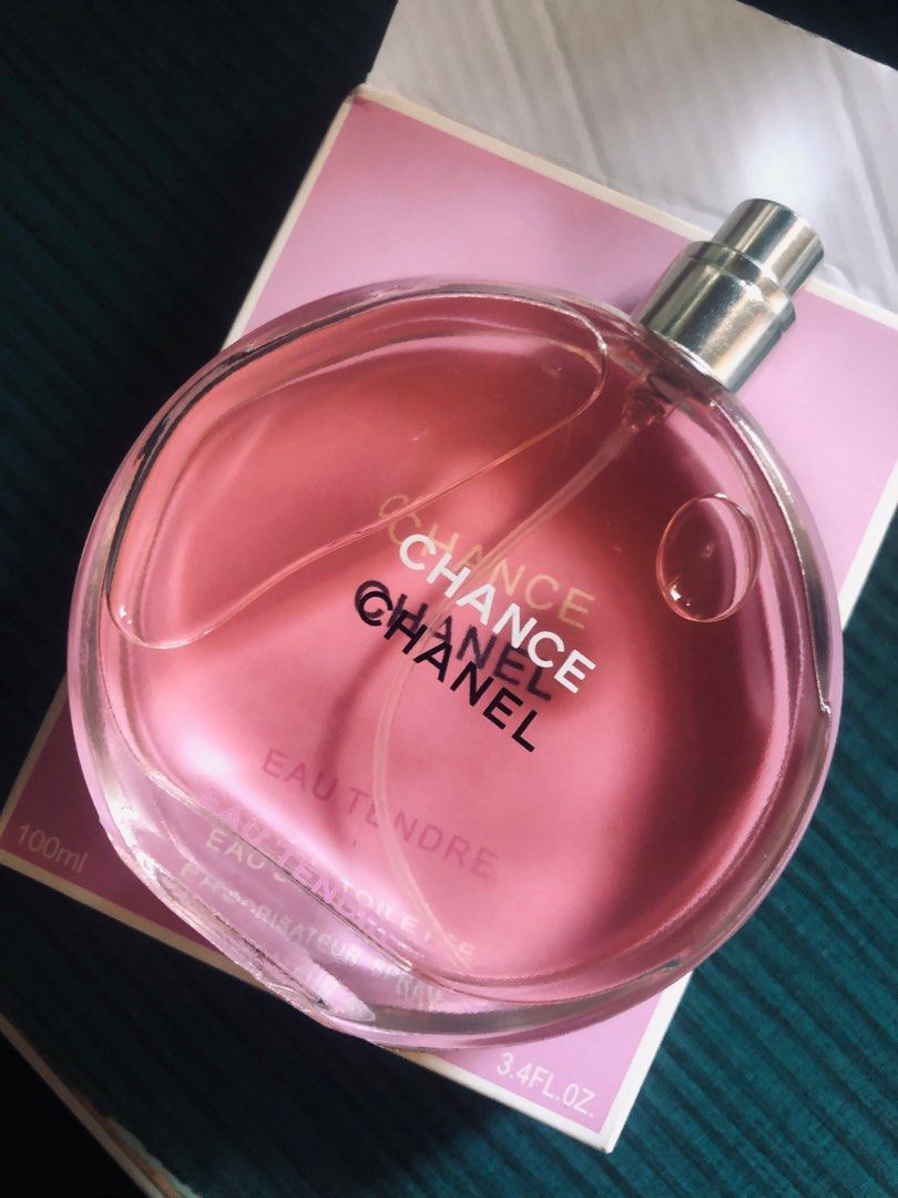 Chanel Chance Perfume 100ml, Beauty & Personal Care, Fragrance