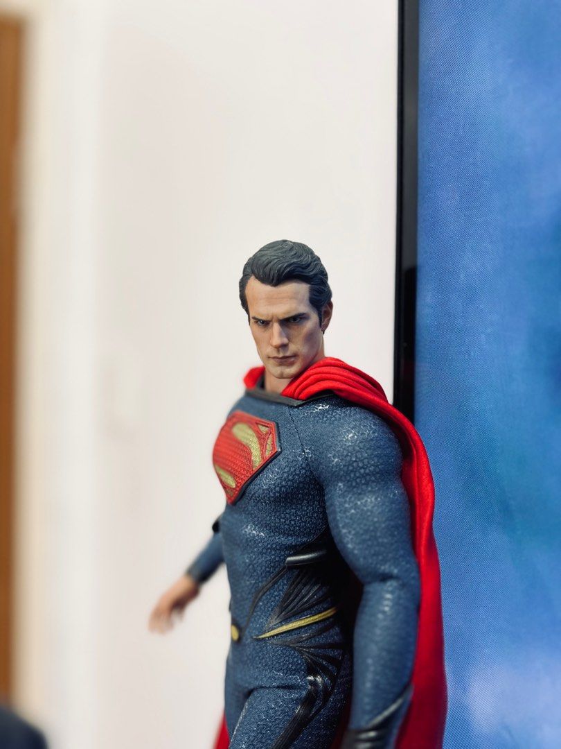 MAN OF STEEL - SUPERMAN , 1/6 SCALE HOTTOYS MMS-200, Hobbies